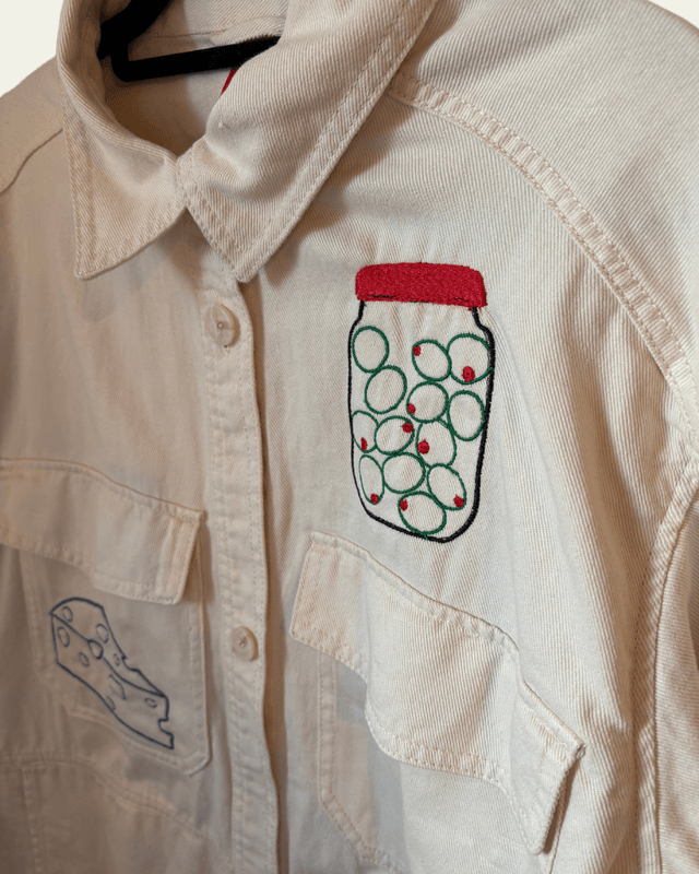Corner Shop Embroidered Jacket - Extra Large