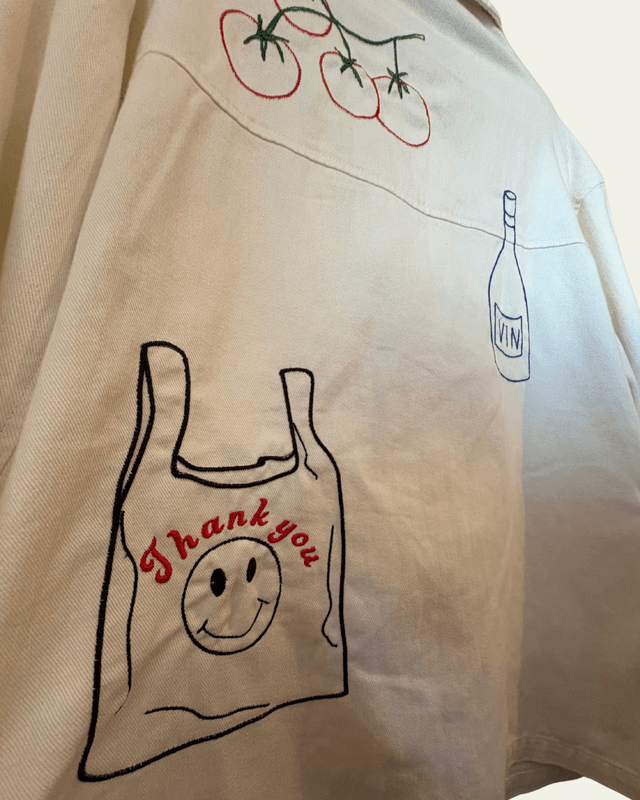 Corner Shop Embroidered Jacket - Medium