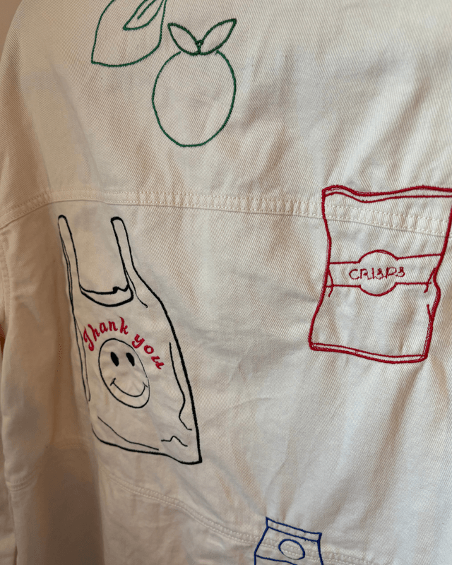 Corner Shop Embroidered Jacket - Extra Large